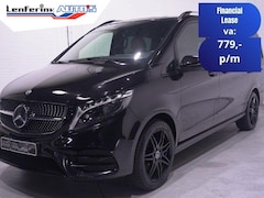 Mercedes-Benz V-klasse - 300d 4-MATIC Lang AMG Line Dubbel Cabine NAP 2x Elek. schuifdeur, Leder Beige, Distronic,