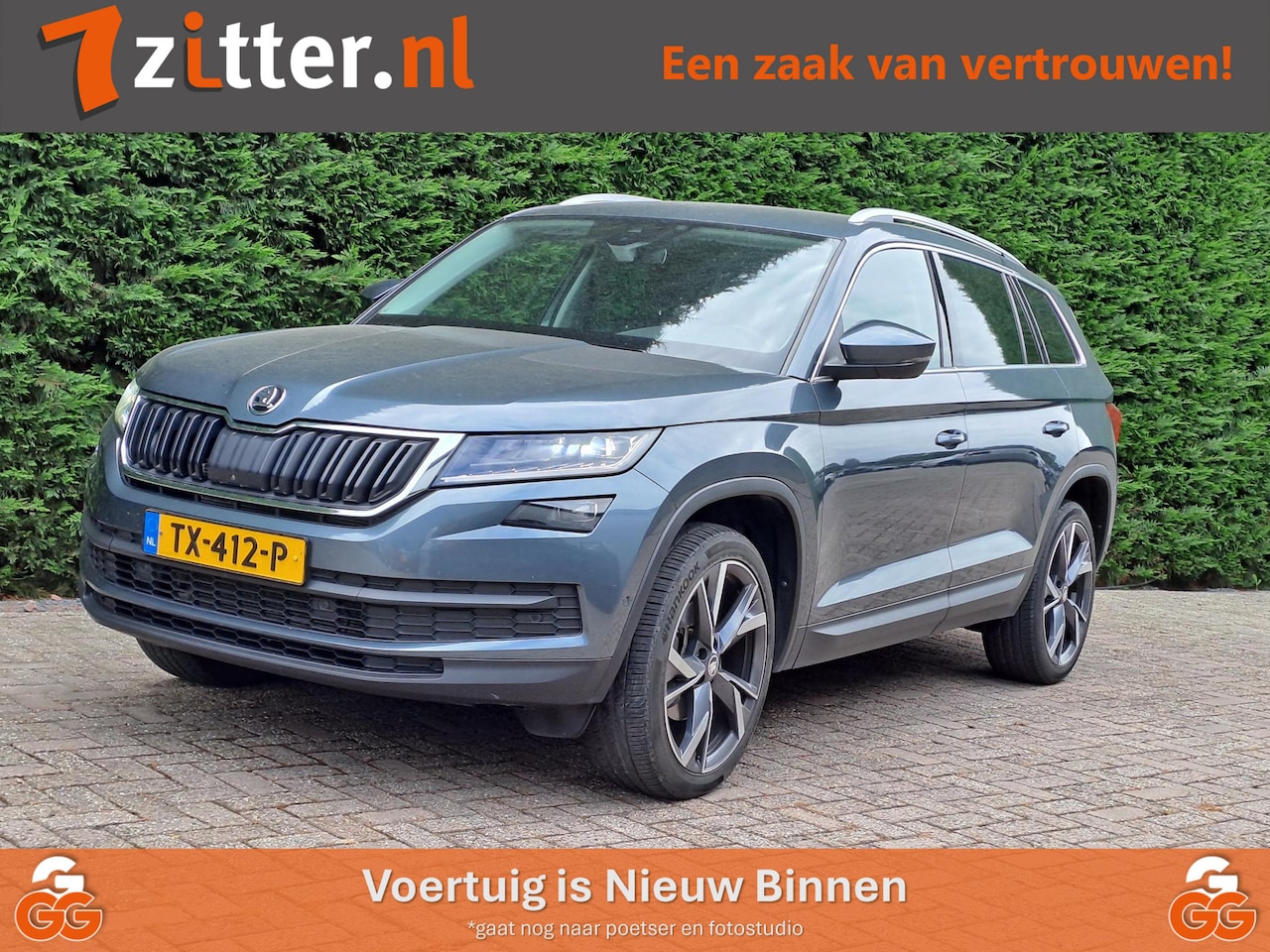 Skoda Kodiaq - 1.5 TSI Style Business 1.5 TSI Style Business, 7-Persoons, Trekhaak, Leder, - AutoWereld.nl
