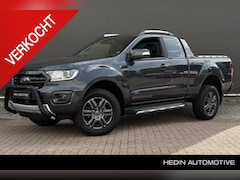 Ford Ranger - 2.0 EcoBlue Wildtrak Supercab | Trekhaak | Automaat | Sper differentieel | Achteruitrijcam