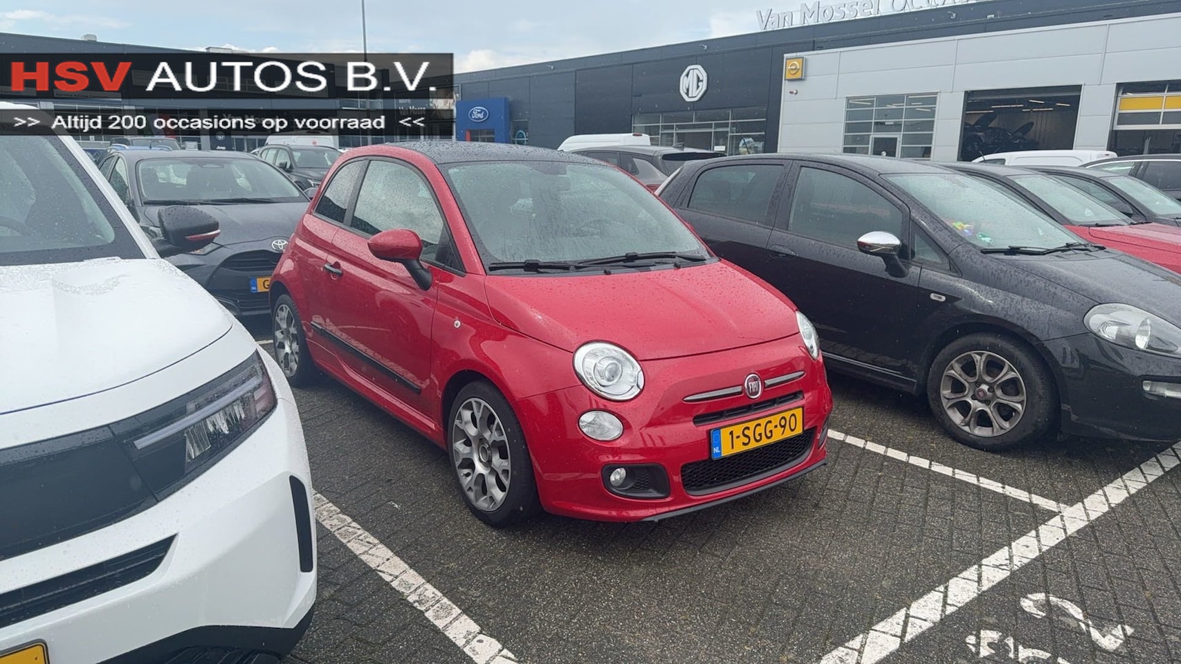 Fiat 500 - 0.9 TwinAir 500S navi LEER org NL - AutoWereld.nl