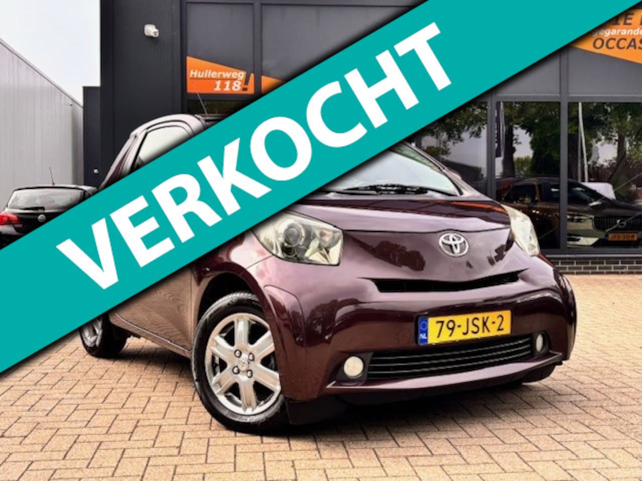Toyota iQ - 1.0 VVTi Aspiration/leder/stoelverw/lm velgen/zeer netjes - AutoWereld.nl