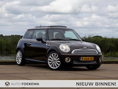 MINI 3-Deurs - 1.6 Cooper Mayfair Pano Leder Stoelverwarming