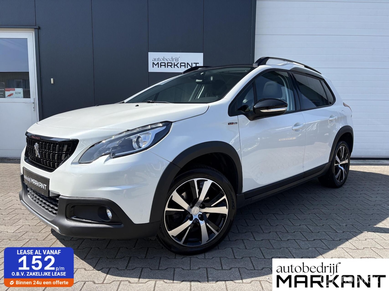 Peugeot 2008 - GT-line Pano / Cam. / Apple / Leder / Nw distr. - AutoWereld.nl
