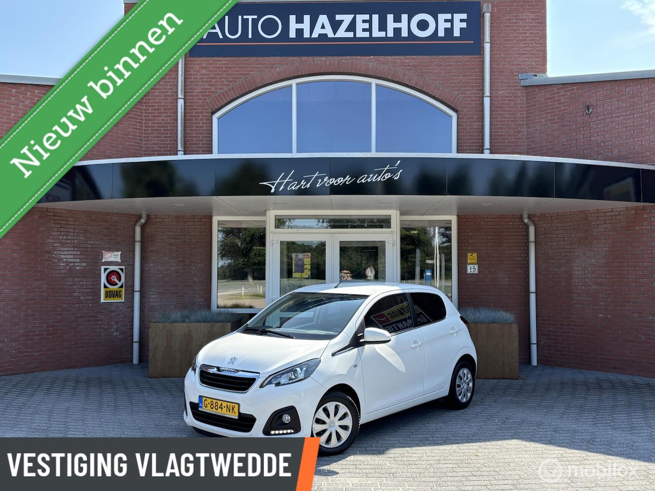 Peugeot 108 - 1.0 e-VTi Active | Airco | Bluetooth | Privacy glas | - AutoWereld.nl