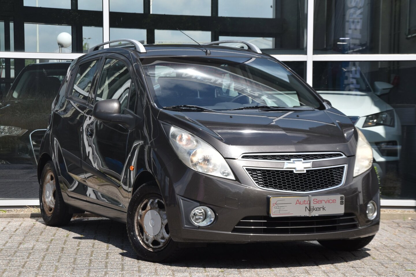 Chevrolet Spark - 1.0 16V LS Bi-Fuel Airco Elek. Ramen 5drs. Cd - AutoWereld.nl