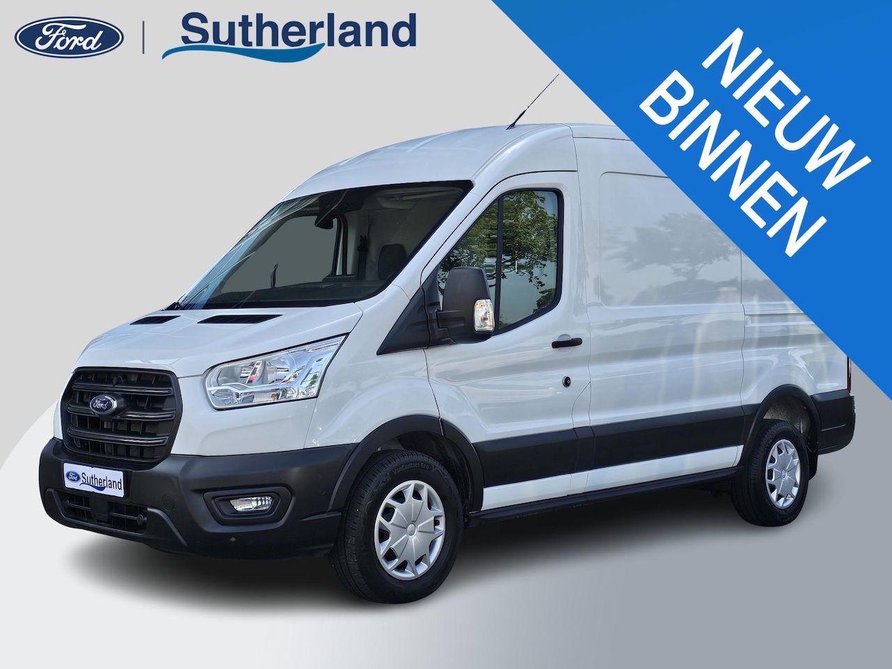 Ford Transit - 350 2.0 TDCI L2H2 Trend 12.500 KM | BPM Vrij | Trekhaak | Achteruitrijcamera | Lane assist - AutoWereld.nl