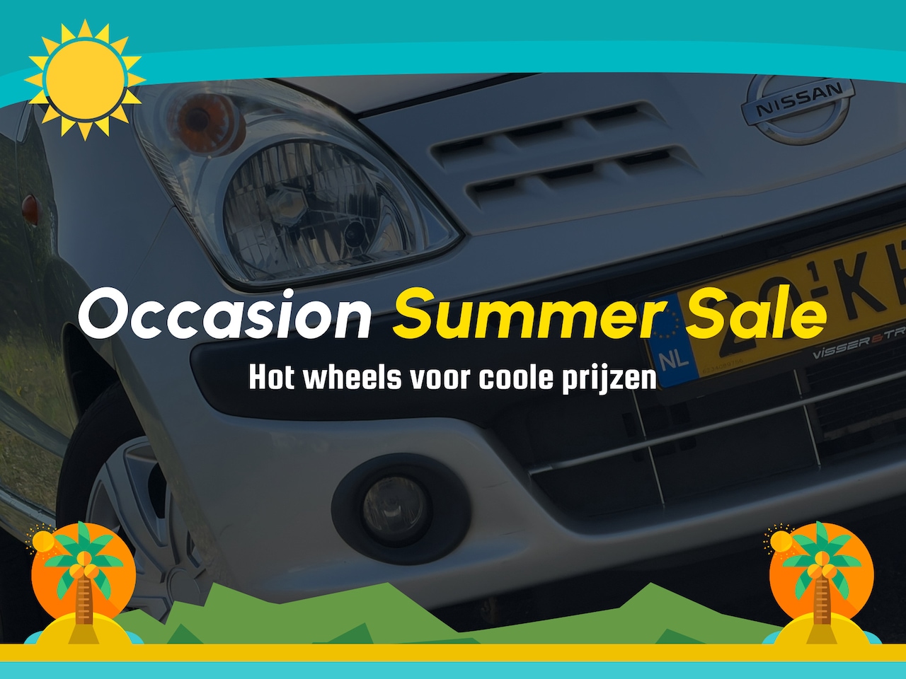 Nissan Pixo - 1.0 Acenta - Silver Shade - Airco/Audio/Electr.pakket - Super keurig - AutoWereld.nl
