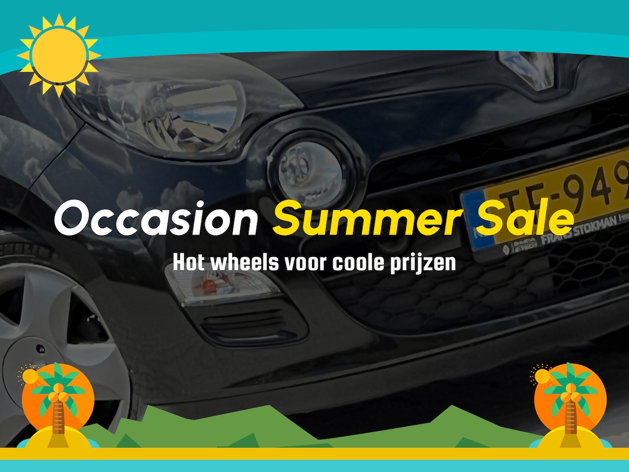 Renault Twingo - 1.2 16V Dynamique Speciale - Noir Etroile - LMV/Cruise/AC - Superfris - AutoWereld.nl