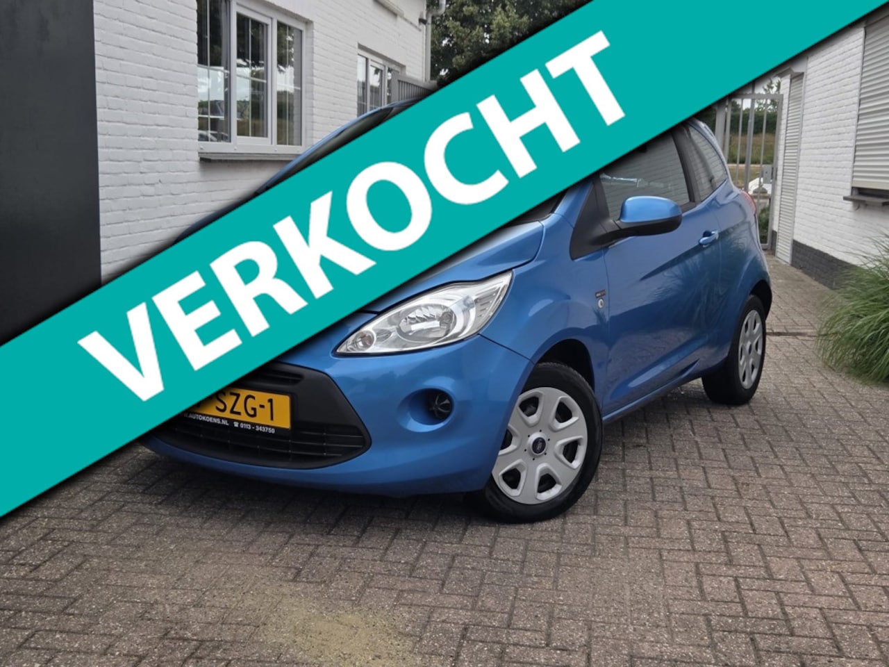 Ford Ka - 1.2 Cool & Sound start/stop | 91.894 KM | NAP | Airco + APK 07-2027 - AutoWereld.nl