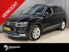 Volkswagen Tiguan - 2.0 TDI 4Motion Highline 18"/VOL Leder + memory/Panoramadak/Dynaudio/Trekhaak/Head-up/Adap