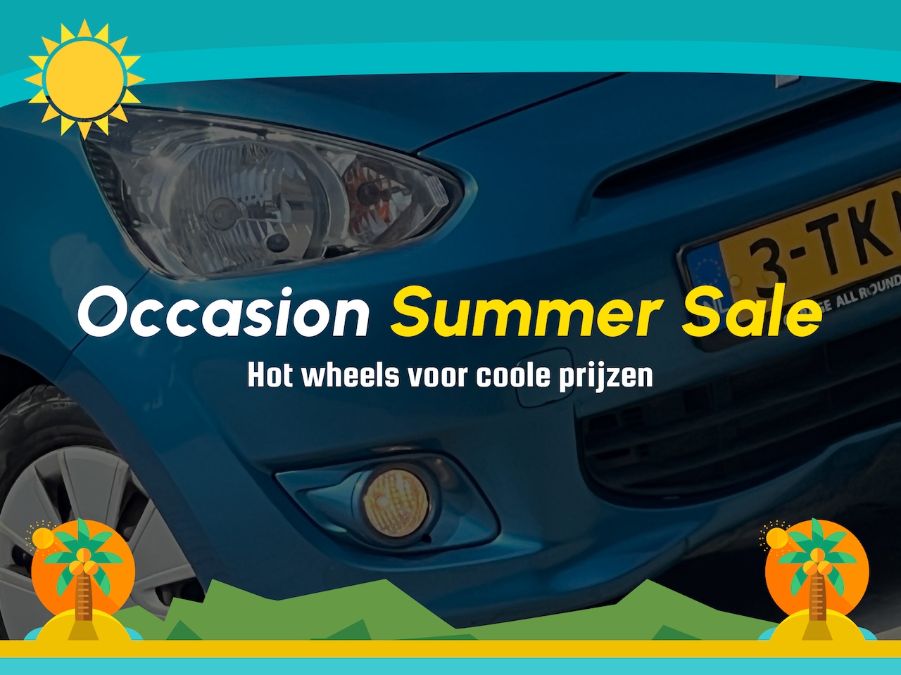 Mitsubishi Space Star - 1.0 Inform| Cerulean Blue Mica | Airco | Zuinig! - AutoWereld.nl