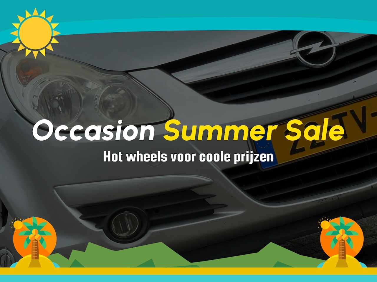 Opel Corsa - 1.4-16V Enjoy 5drs Automaat - Star Silver - AC/Trekhaak/Cruise - AutoWereld.nl