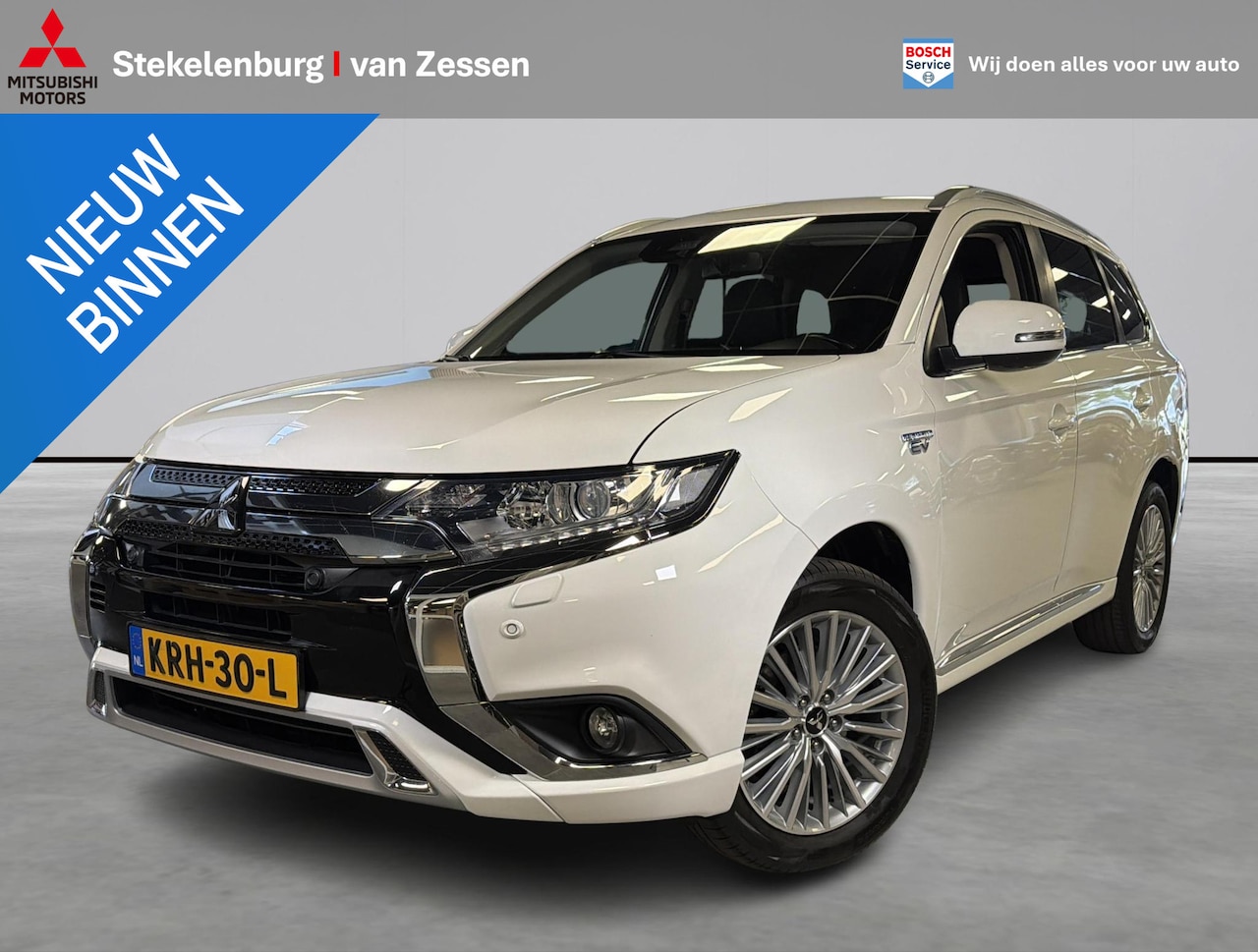 Mitsubishi Outlander - 2.4 PHEV Intense+ Trekhaak, adaptieve cruise control - AutoWereld.nl