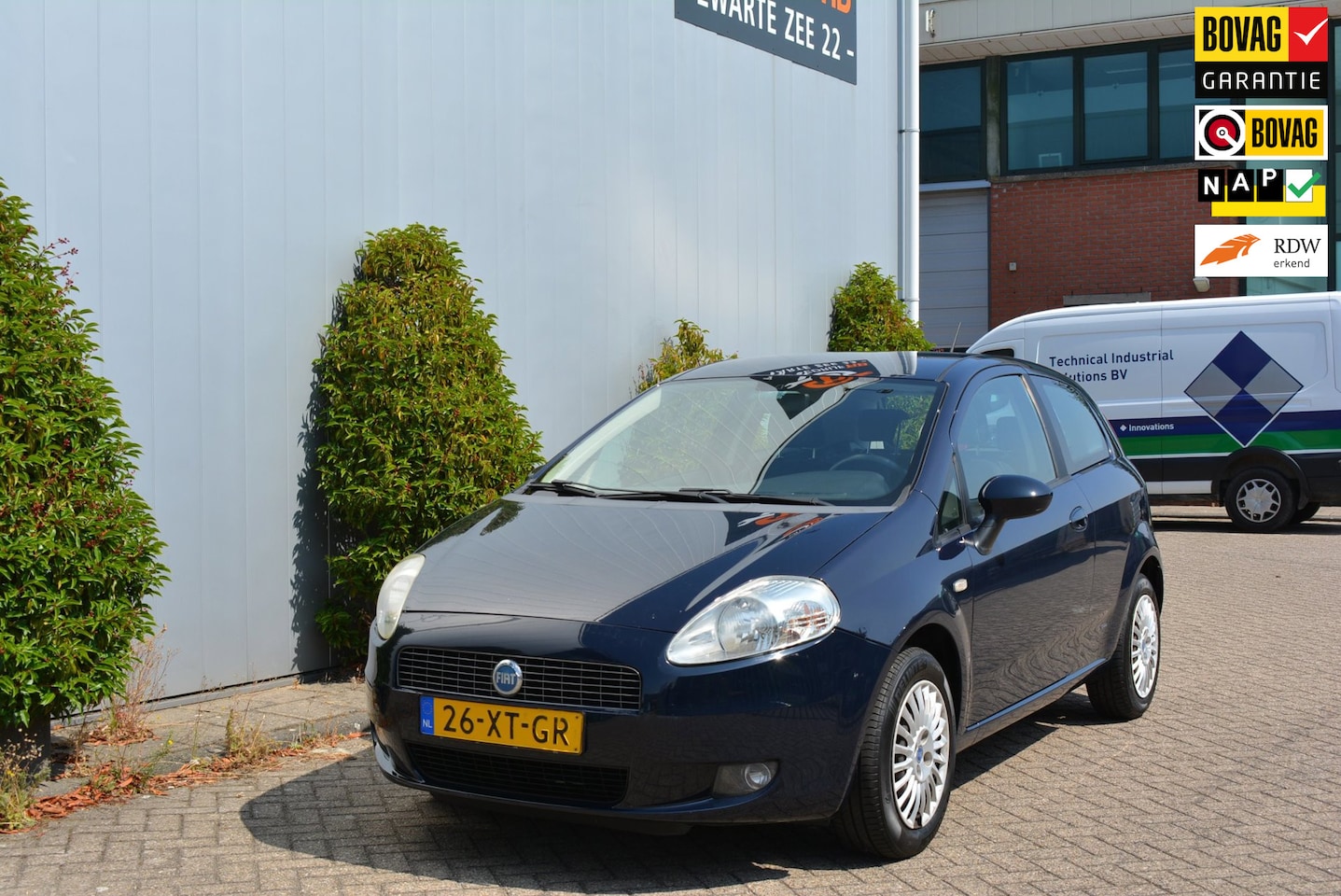 Fiat Grande Punto - 1.2 Dynamic AIRCO CRUISCONTROL APK TOT 09-2027 - AutoWereld.nl