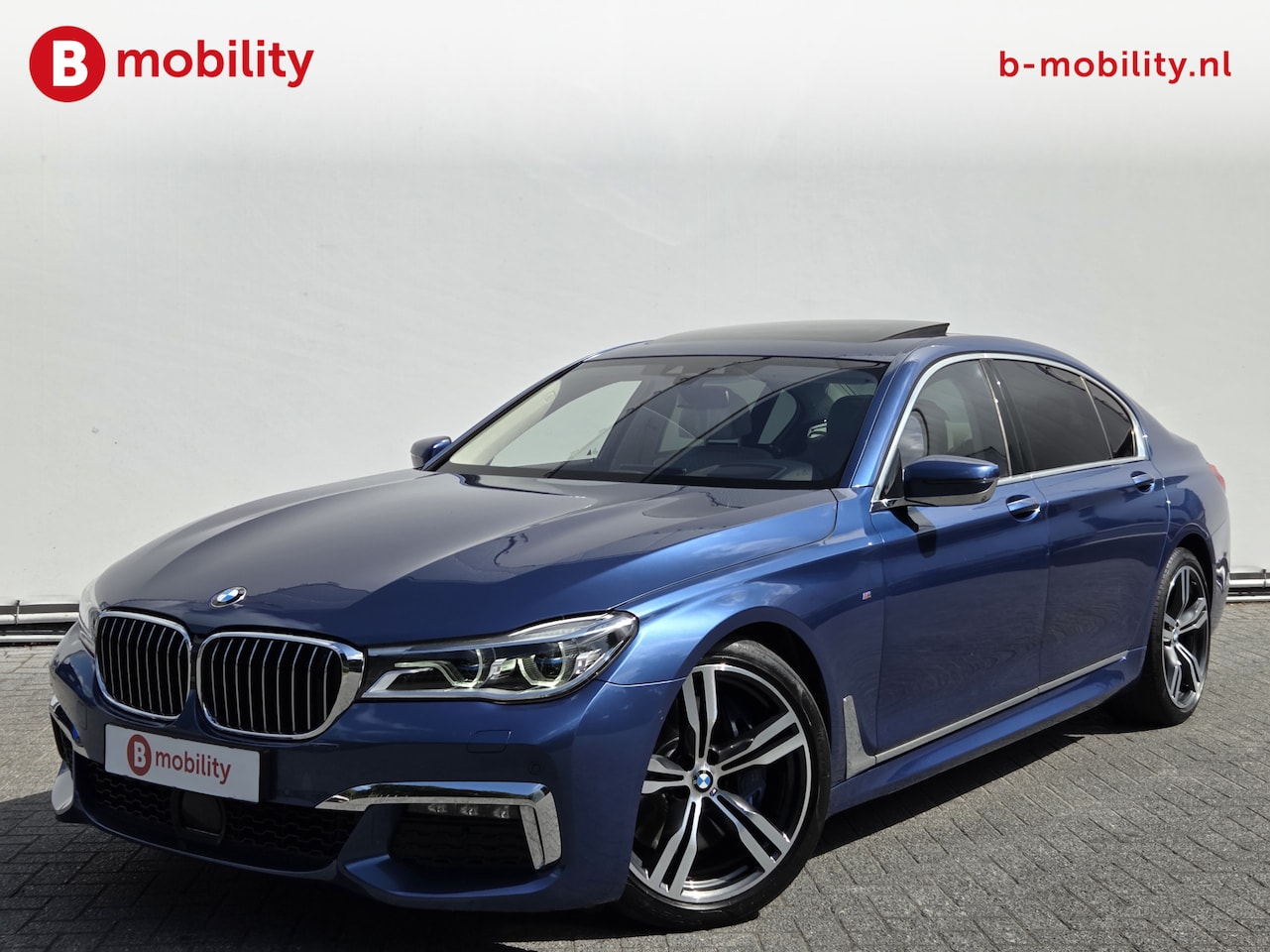 BMW 7-serie - 750Li High Executive M-Sport Laser Head-Up Soft close NL Auto! | Schuif/Kanteldak | Bowers - AutoWereld.nl