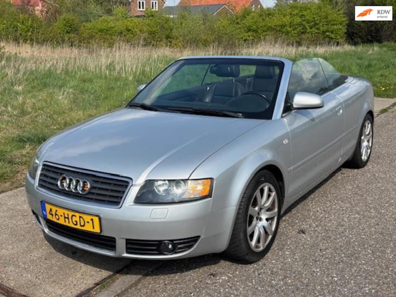 Audi A4 Cabriolet - 1.8 Turbo Pro Line Automaat ECC Audio/CD ESP Cruisecontrol ABS TCS EDS Electric pakket PDC - AutoWereld.nl