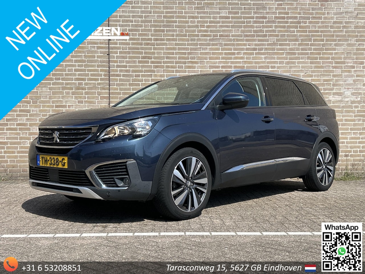 Peugeot 5008 - 1.2 PureTech Blue Lease Premium | 7P. | Climate | Cruise | Navi | 360 Camera | - AutoWereld.nl