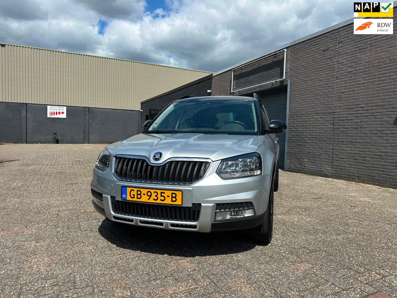Skoda Yeti Outdoor - 1.4 TSI Adventure Aut. Camera Clima Cruise Navi PDC LM-Wielen Trekhaak - AutoWereld.nl