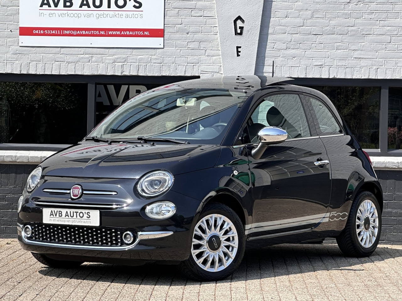 Fiat 500 - 1.2 Lounge Airco - PDC - Schuif Kanteldak - AutoWereld.nl