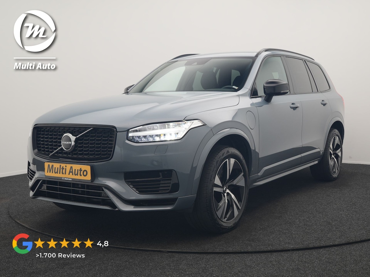 Volvo XC90 - T8 Recharge AWD R-Design Long Range PHEV 456pk Dealer O.H | Adaptive Cruise | Camera | Led - AutoWereld.nl