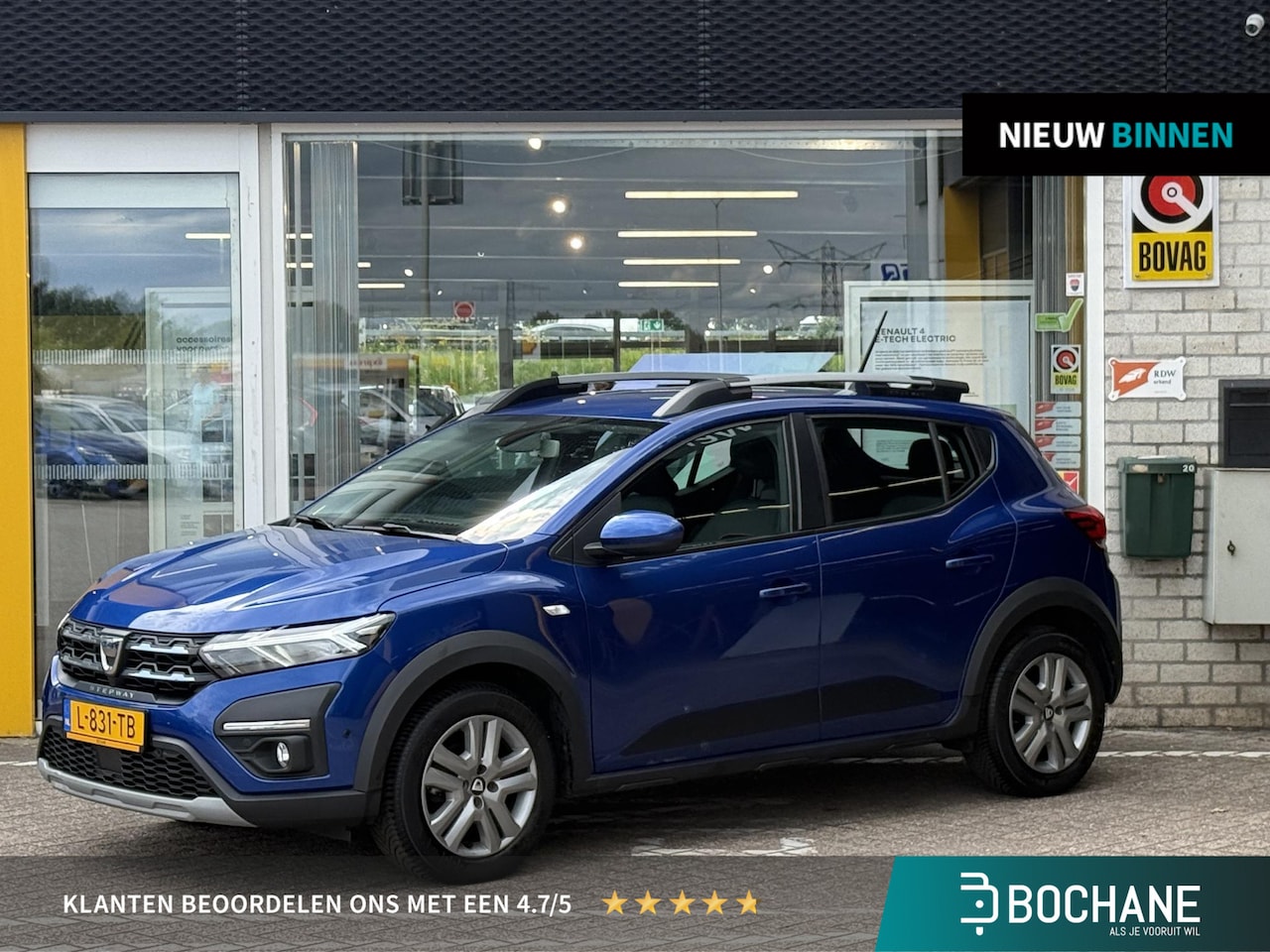 Dacia Sandero Stepway - 1.0 TCe 100 Bi-Fuel Comfort | NAP | 1e eigenaar | Navigatie | Achteruitrijcamera | Climate - AutoWereld.nl
