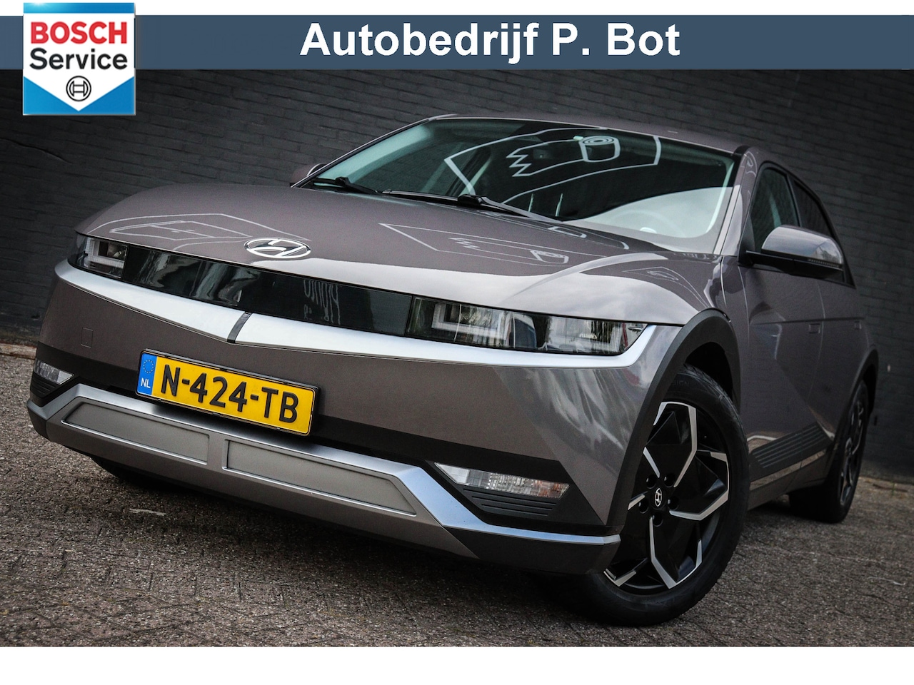Hyundai IONIQ 5 - Style 58 kWh SOH 96% Net binnen-Nu al te bezichtigen - AutoWereld.nl