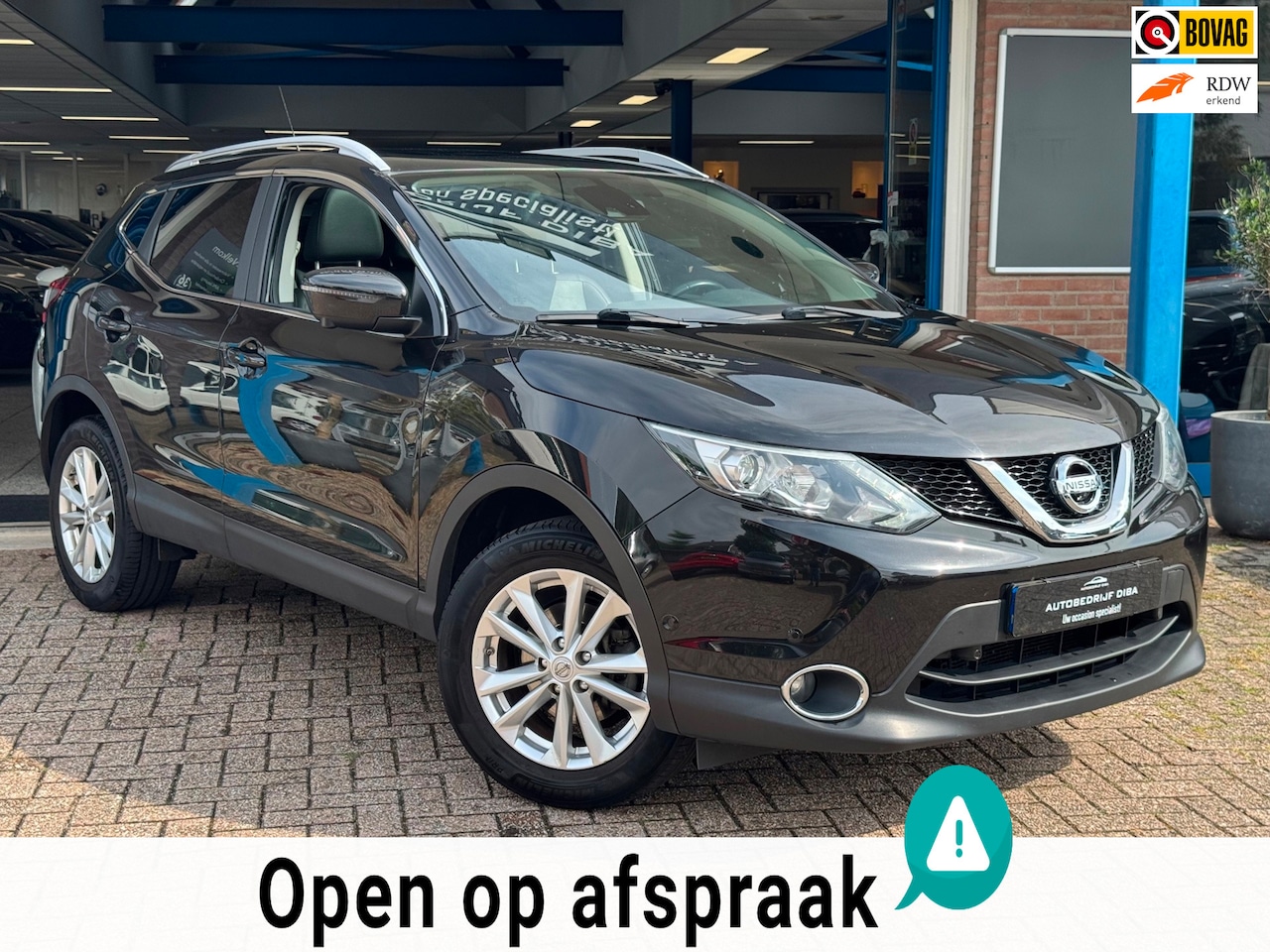 Nissan Qashqai - 1.2 Acenta 2015 NAVI CLIMA LEDER CAMERA NAP - AutoWereld.nl