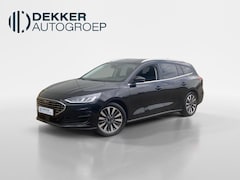 Ford Focus Wagon - 1.0 EcoBoost Hybrid 155pk Automaat TitaniumX Groot Navigatie - Winter pakket - AGR bestuur