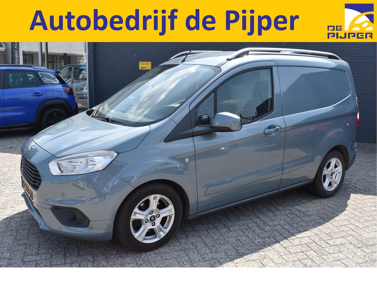 Ford Transit Courier - 1.5 TDCI Limited 1.5 TDCI Limited , ORGINEEL NEDERLANDSE AUTO , BOEKJES,NAP EN ONDERHOUDSHISTORIE - AutoWereld.nl