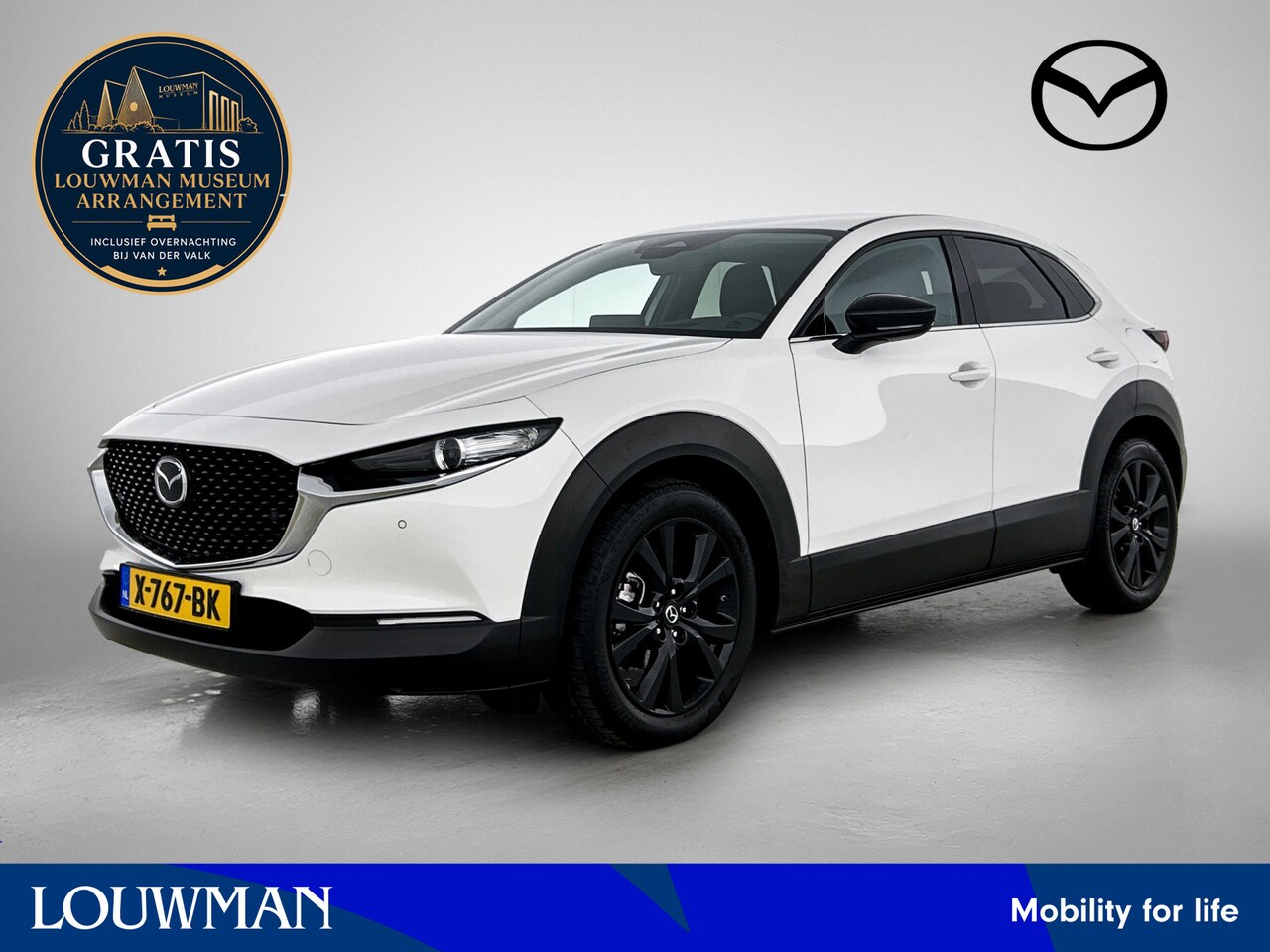 Mazda CX-30 - 2.0 e-SkyActiv-X M Hybrid Homura | Trekhaak | Parkeersensoren | Camera | Navigatie | Grati - AutoWereld.nl