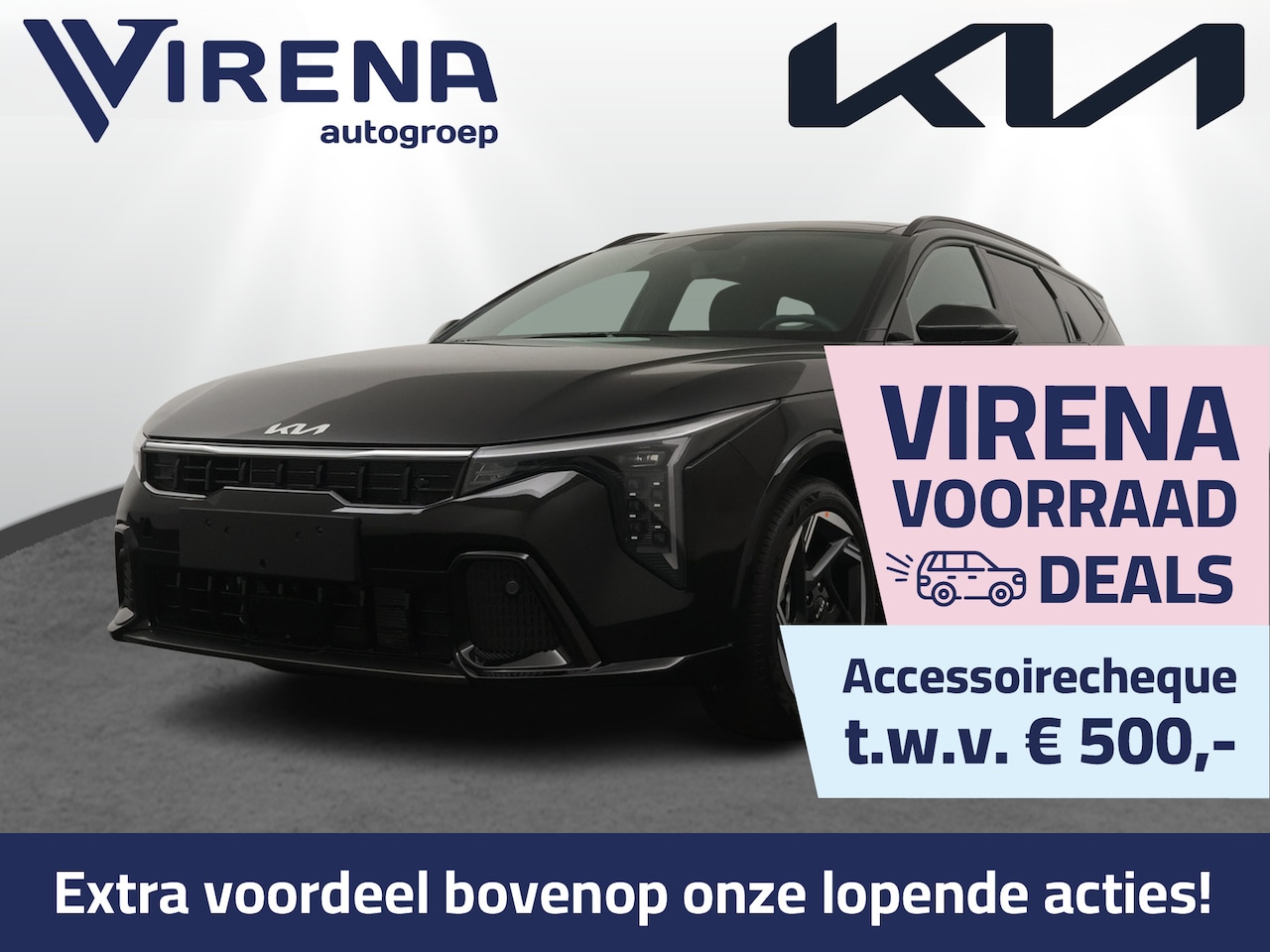 Kia K4 - 1.0 T-GDi MHEV GT-Line Launch Edition (pano) - Elektrische Bestuurdersstoel - Stoel-/Stuur - AutoWereld.nl