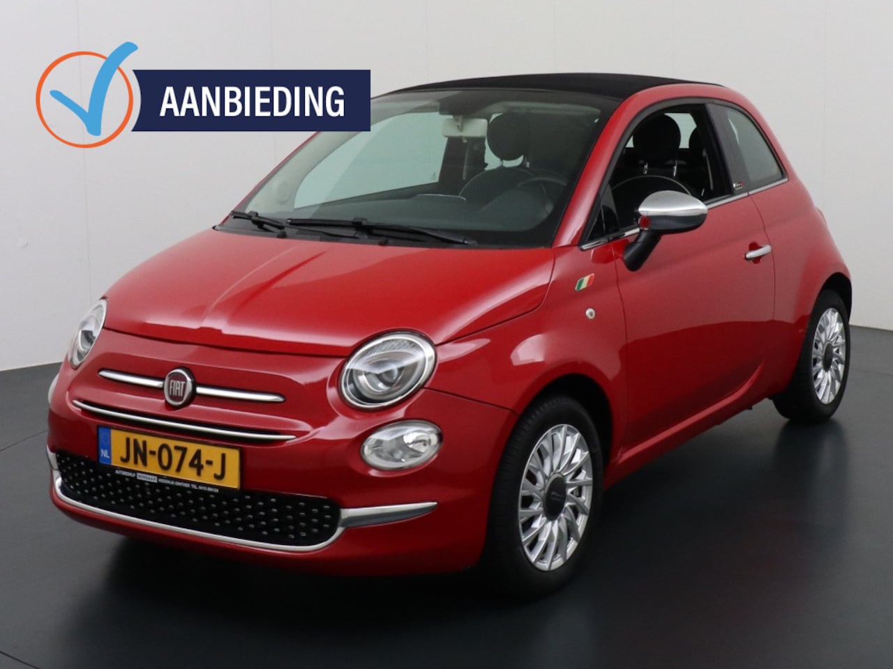 Fiat 500 C - CABRIO 0.9 TwinAir T Lounge | Airco | Bluetooth | - AutoWereld.nl
