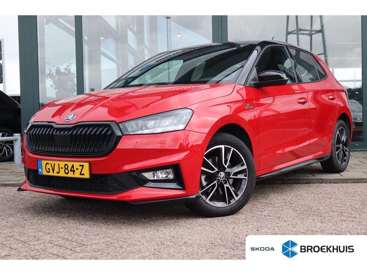 Skoda Fabia - 1.0 TSI Monte Carlo 115PK AUTOMAAT | Achteruitrijcamera | Airco (automatisch) | Apple Carp - AutoWereld.nl