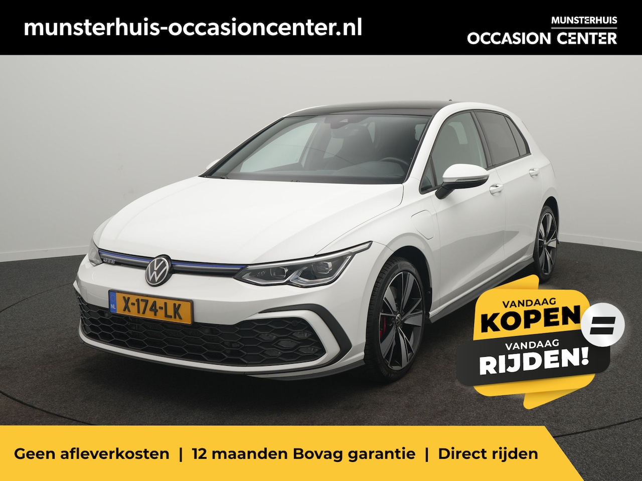 Volkswagen Golf - 1.4 eHybrid GTE - RIJKLAARPRIJS - All Seasonbanden - Achteruitrijcamera - Elektrisch Glaze - AutoWereld.nl