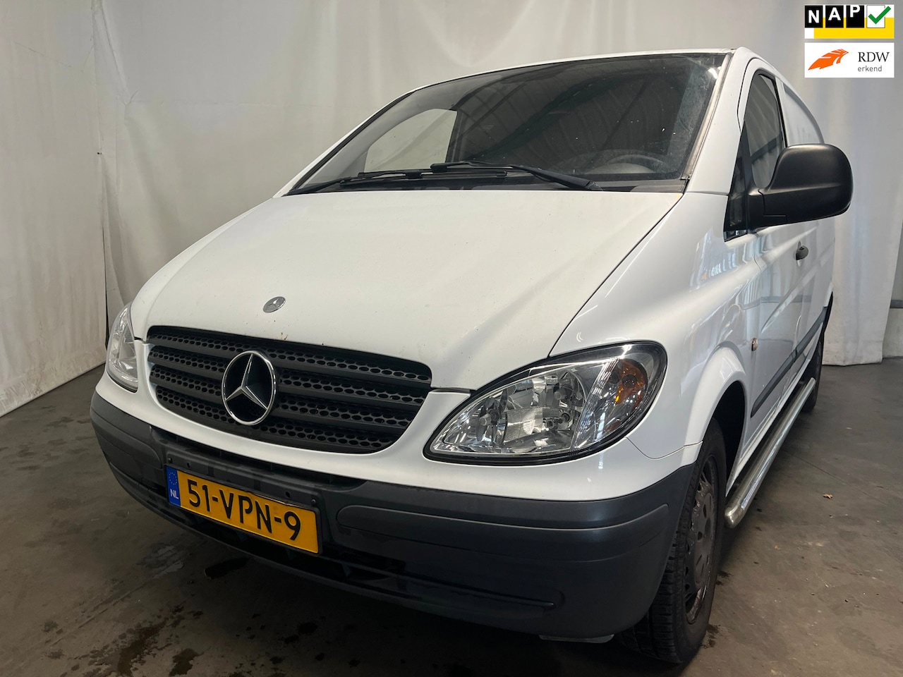 Mercedes-Benz Vito - 109 CDI 320 Lang Amigo - Schade - AutoWereld.nl