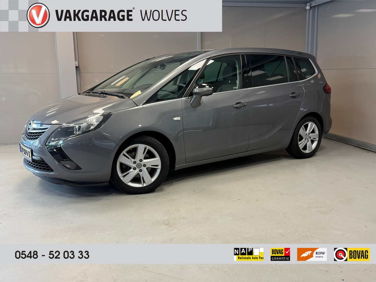 Opel Zafira Tourer - 1.4 Blitz 7p. | CAMERA | PANODAK | LEER | - AutoWereld.nl
