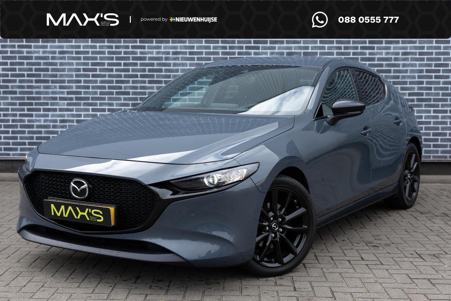 Mazda 3 Sport - 2.0 e-SkyActiv-G M Hybrid 150 Sportive | Bose Audio | Keyless Entry | Cruise Control Adapt - AutoWereld.nl