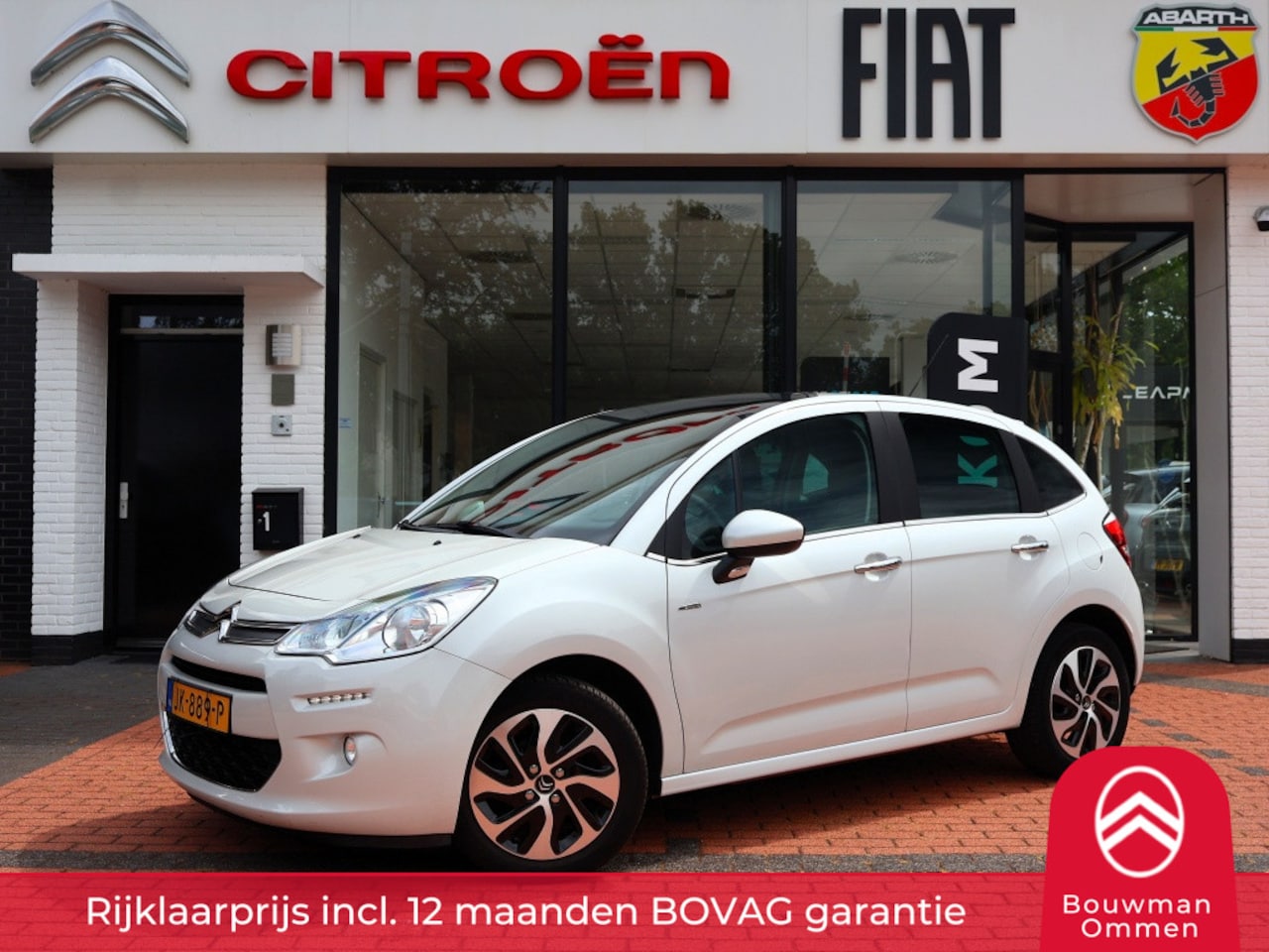 Citroën C3 - PureTech S&S 82PK ETG5 Automaat Exclusive, Rijklaarprijs | Climate Control | Apple Carplay - AutoWereld.nl