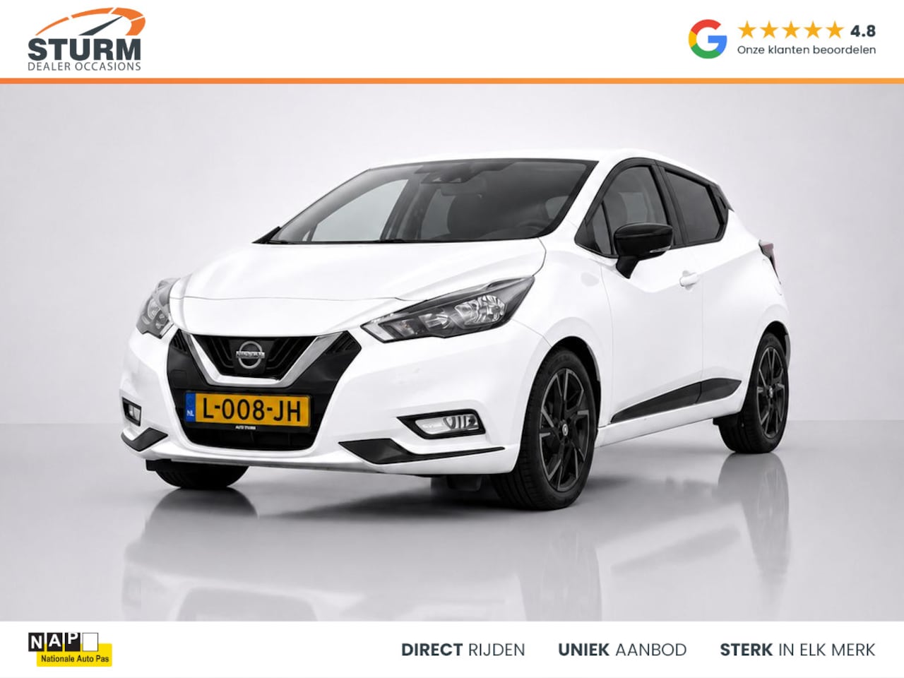 Nissan Micra - 1.0 IG-T N-Design Connect Pack incl. Trekhaak Afneembaar! - AutoWereld.nl