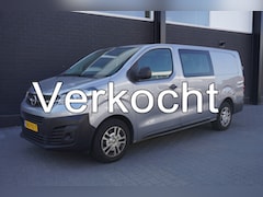 Opel Vivaro - 2.0 CDTI 122PK L3 Dubbel Cabine EURO 6 - Airco - Cruise - PDC - €14.900, - Excl