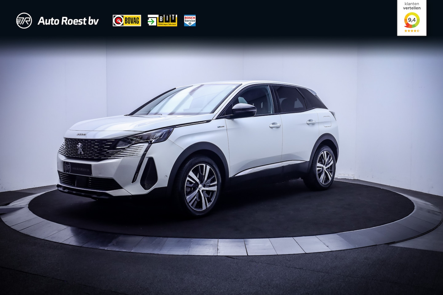 Peugeot 3008 - 1.6 HYbrid 225 ALLURE Pack FULL LED | 360 CAM | CARPLAY | BLINDSPOT | DAB | NAVI | CRUISE - AutoWereld.nl