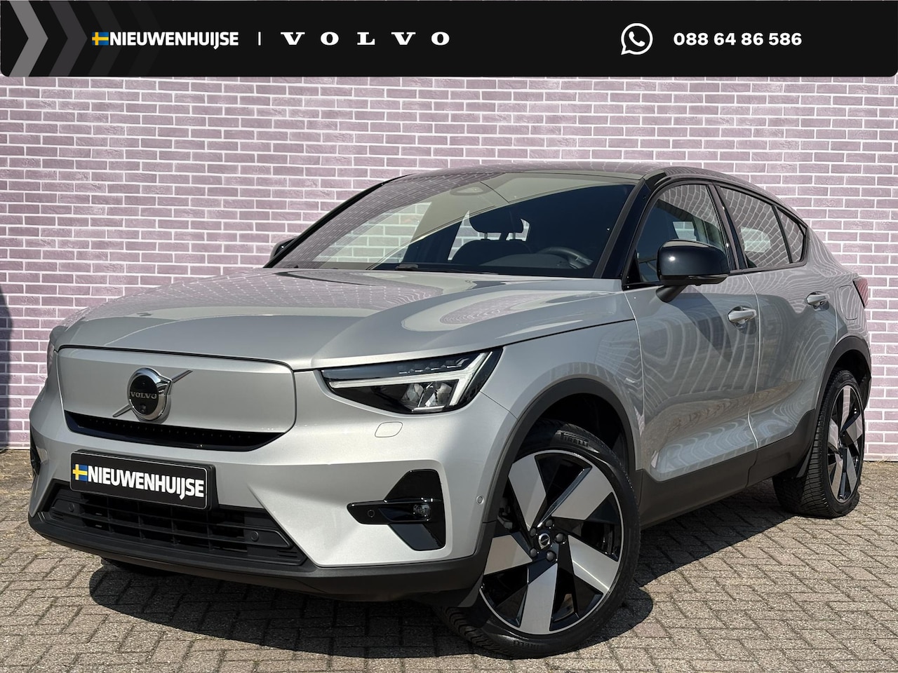 Volvo C40 - Recharge Twin Intro Edition 78 kWh | SOH: 94% | 20" velgen | Warmtepomp | Stoel/stuurverwa - AutoWereld.nl