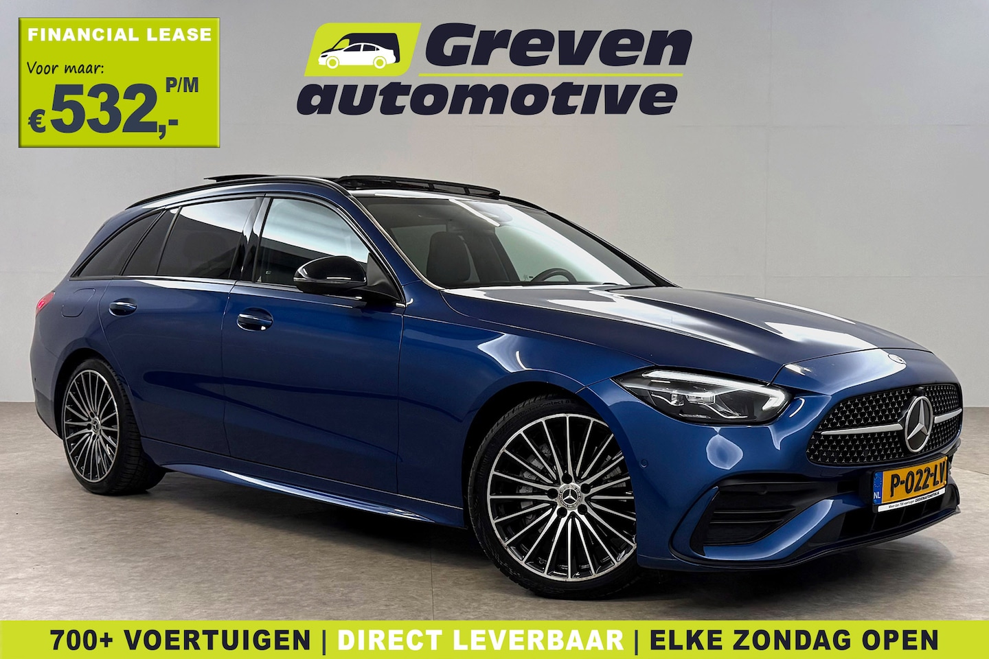 Mercedes-Benz C-klasse - 200 Launch Edition AMG Line | Pano | Sfeer | Virtual | Burmester | Camera | Carplay | Crui - AutoWereld.nl