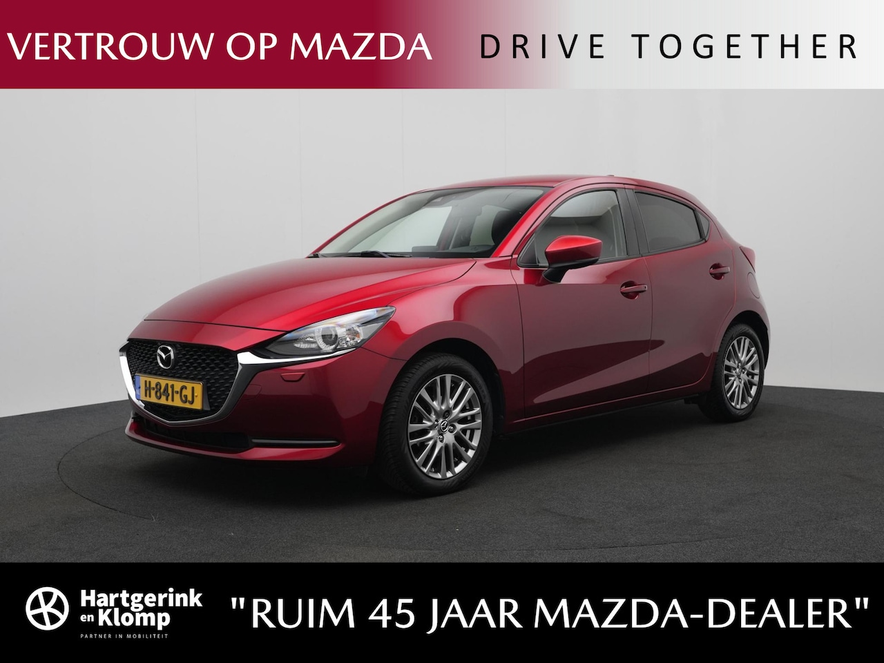Mazda 2 - 1.5 Skyactiv-G Style Selected met vaste trekhaak en navigatie : dealer onderhouden - AutoWereld.nl
