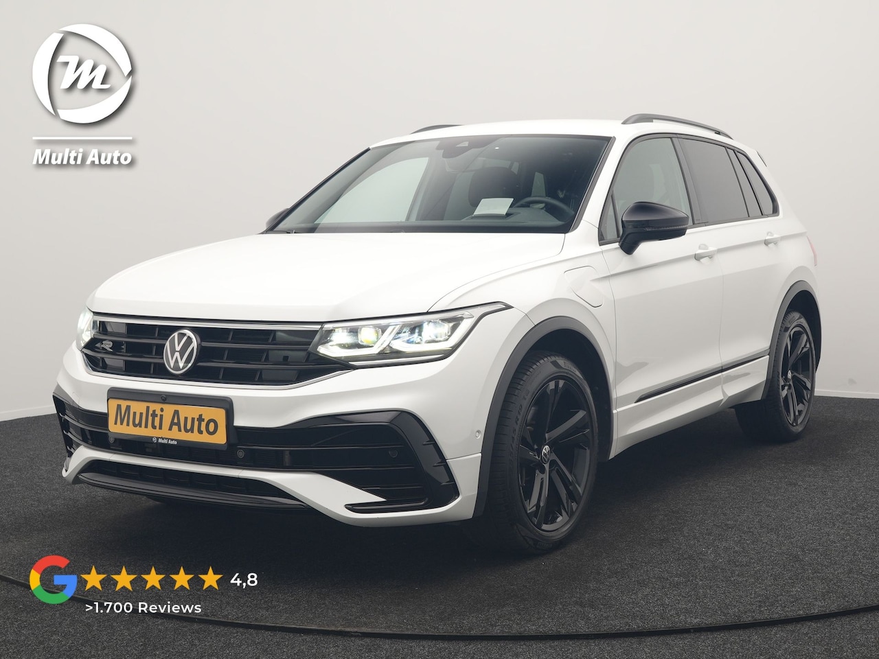 Volkswagen Tiguan - 1.4 TSI eHybrid R-Line PHEV 245pk Dealer O.H | Adaptive Cruise | Head Up | Camera | IQ Lig - AutoWereld.nl