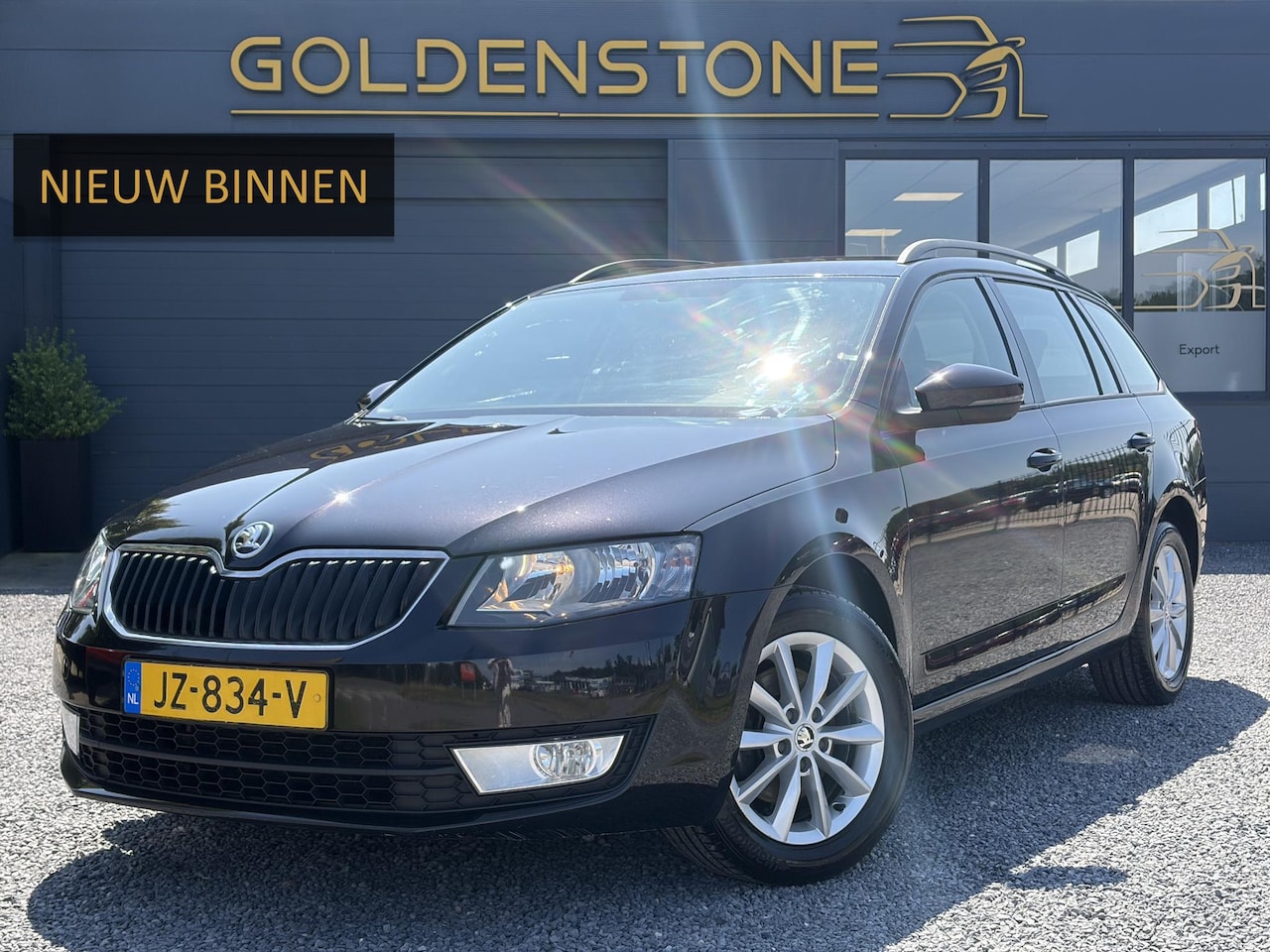 Skoda Octavia - 1.0 TSI Greentech Ambition Business 2e Eigenaar,Draadloos oplader,Navi,Clima,Cruise,115pk, - AutoWereld.nl