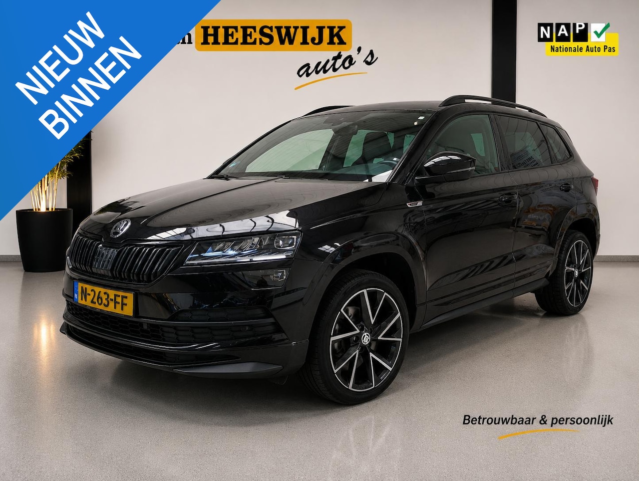 Skoda Karoq - 1.5 TSI ACT Sportline Business 1.5 TSI ACT Sportline Business - AutoWereld.nl