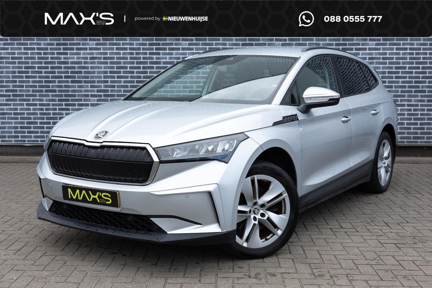 Skoda Enyaq iV - 60 | Trekhaak | Achteruitrijcamera | Parkeersensoren | Keyless Entry | Privacy Glas | Spor - AutoWereld.nl