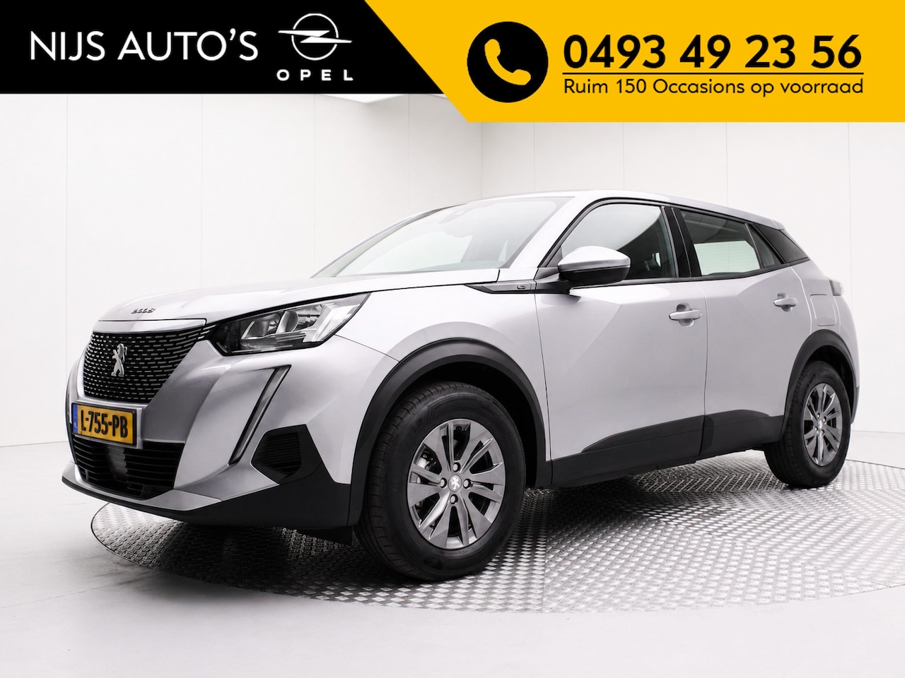 Peugeot e-2008 - EV Active 50 kWh | Climate / Cruise / Carplay / Bluetooth - AutoWereld.nl