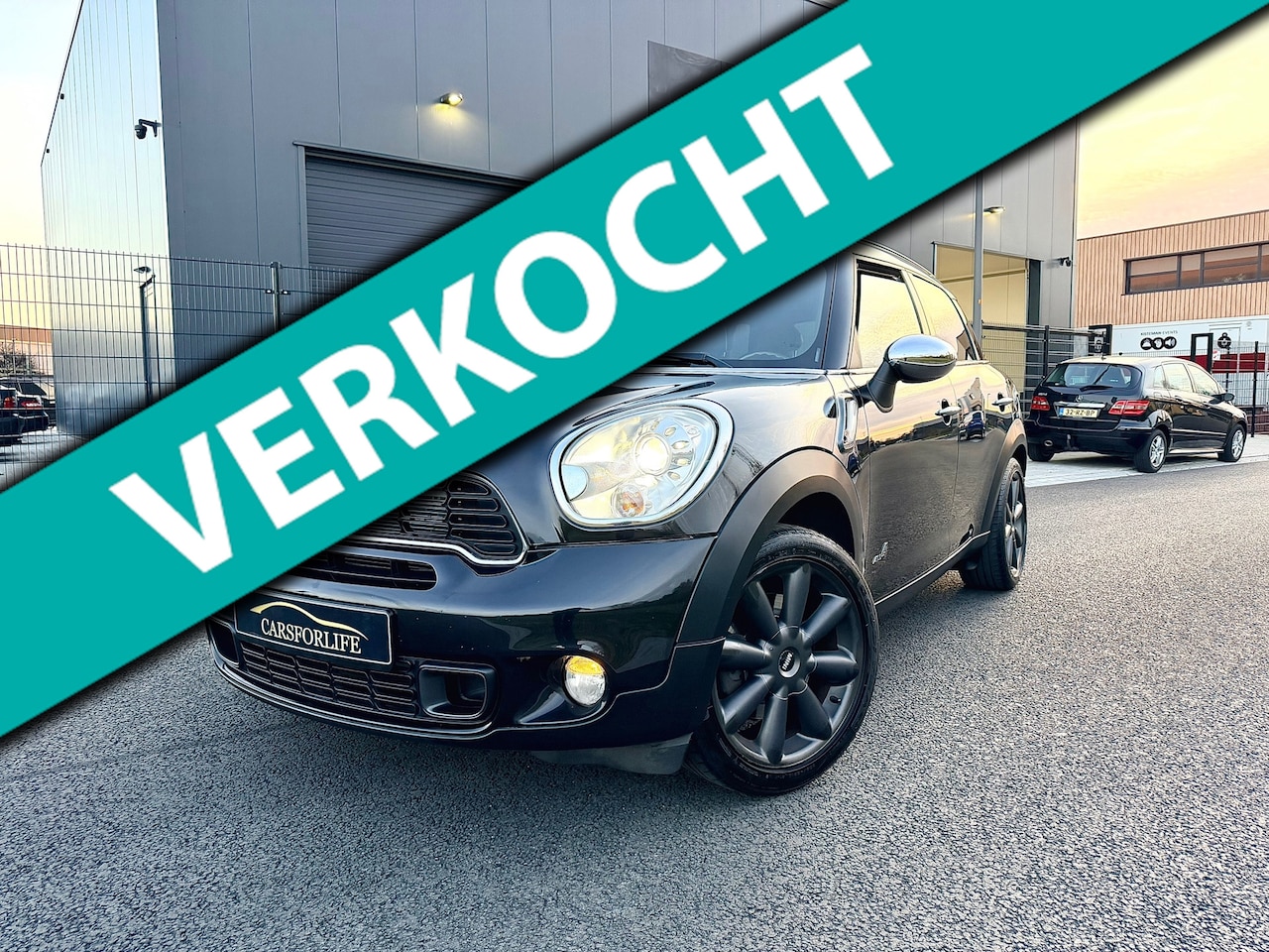 MINI Countryman - Mini 1.6 Cooper S ALL4 Chili AUTOMAAT PANO - AutoWereld.nl